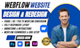 design webflow website, redesign webflow, figma to webflow, webflow animation