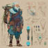 desing unique fantasy character sheets with prop