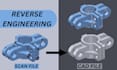 do reverse engineering 3d scan to cad conversion professional