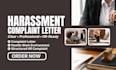 write a clear workplace harassment or discrimination complaint letter fast
