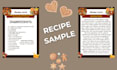 write easy and realistic custom recipes for everyday cooking