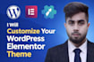 create a responsive wordpress website using elementor