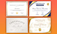 create professional diploma, custom certificate designs