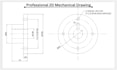 create 2d and 3d mechanical designs in autocad and creo