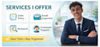 be your virtual assistant for admin tasks and online support