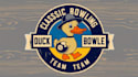 design classic duck bowling team logo