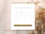 design a premium responsive wedding website with rsvp