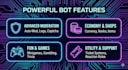 develop a professional custom discord bot for your server
