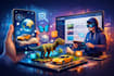 build an ar image recognition app with web based admin panel