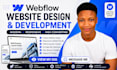 design webflow website, webflow developer, figma to webflow expert