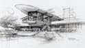 do hand drawn architectural sketches