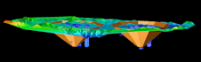 create 3d geological models and mineral resource estimations using surpac