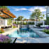 do backyard landscape design, outdoor garden, pool, patio