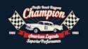 make an amazing racing car logo in 12 hours