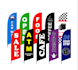 make a awesome feather flag, banner, roll up design