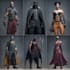create scifi, fantasy, superhero character design