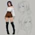 anime character, fanart, and original character