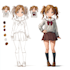design a anime character
