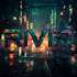 create a design futuristic cyberpunk logo or typography