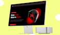 design a unique and creative website landing page UI