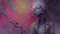 draw stoner rock, heavy metal, psychedelic art