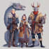 draw your dnd party