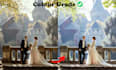 do batch wedding images editing
