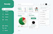 design professional dashboard, sleek mobile apps and web apps ui ux in figma