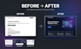 design a figma website UI UX and landing page