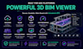 secure web based 3d autodesk aps bim viewer for saas and aec platforms