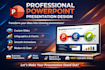 design a professional and modern powerpoint presentation