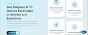 develop modern and responsive website as a front end developer