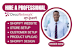 setup deconetwork store setup, printavo ecommerce shopify