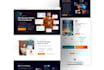 design webflow website, framer website, figma to webflow framer landing page