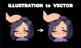 convert your image or sketch to vector