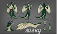 furry reference sheet furry oc fursona design anthro ref sheet fursona oc design