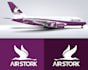 design an awesome airline logo with express delivery