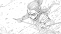 do simple line art poems illustration