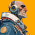 sci fi character illustration or sci fi character