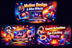 make a creative youtube intro and outro animation