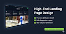 modern landing page html css
