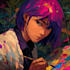 create anime art funart