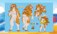 furry reference sheet, fursona reference sheet, reference sheet, furry ref sheet
