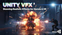 create stunning unity vfx, shaders using niagara particle system, shader graph