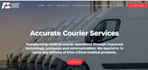 medical courier website courier website