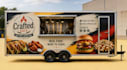 create box trailer wrap, truck wrap, car wrap, vehicle wrap, van wrap design