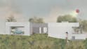 do post digital collage architectural visualization