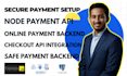 integrate stripe payment in next js and node js app