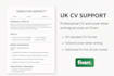 write a professional UK CV and cover letter