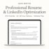rewrite your resume and optimize your linkedin profile